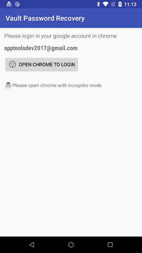 Run android online APK Vault Password Recovery from MyAndroid or emulate Vault Password Recovery using MyAndroid Run android online APK Vault Password Recovery from MyAndroid or emulate Vault Password Recovery using MyAndroid