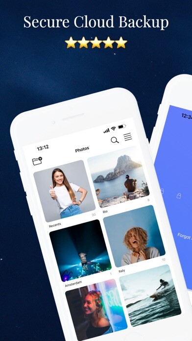 Emulate iPhone app Vaulty - Hide Photos & Videos using MyAndroid