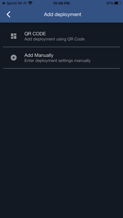 Emulate iPhone app VAX Mobile using MyAndroid