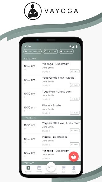 Run android online APK VAYOGA from MyAndroid or emulate VAYOGA using MyAndroid