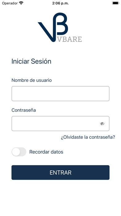 Emulate iPhone app VBARE - INQUILINOS using MyAndroid