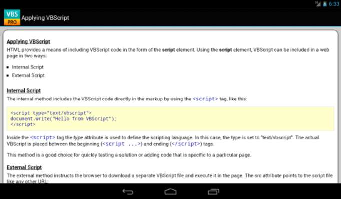 Emulate Android APK VBScript Pro Free