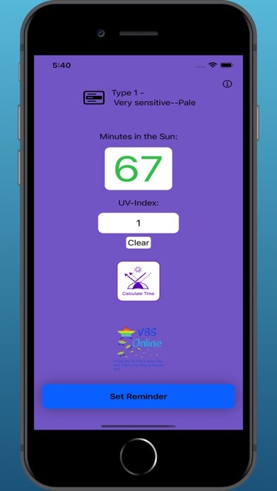 Emulate iPhone app VBS UV Index Monitor using MyAndroid Emulate iPhone app VBS UV Index Monitor using MyAndroid