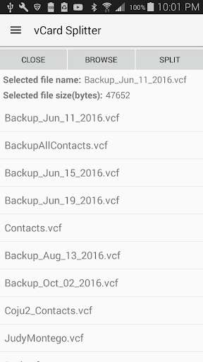 Run android online APK vCard Splitter from MyAndroid or emulate vCard Splitter using MyAndroid Run android online APK vCard Splitter from MyAndroid or emulate vCard Splitter using MyAndroid