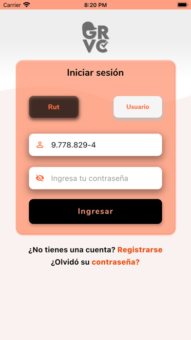 Emulate iPhone app VCC Controles Críticos using MyAndroid