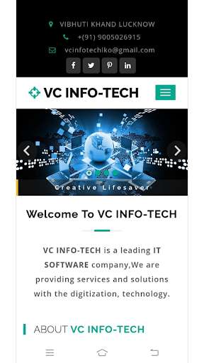 Run android online APK VC INFOTECH from MyAndroid or emulate VC INFOTECH using MyAndroid