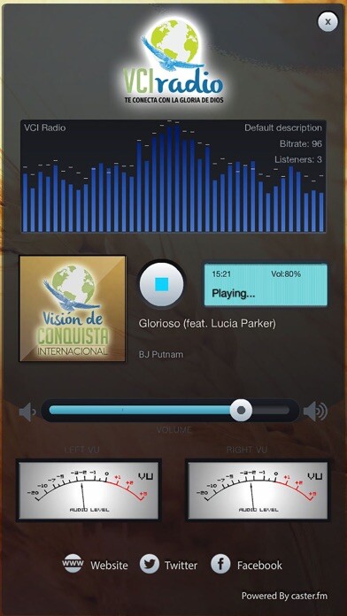 Emulate iPhone app VCI Radio using MyAndroid