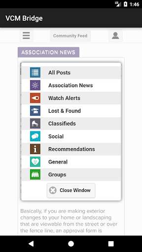 Run android online APK VCM Bridge from MyAndroid or emulate VCM Bridge using MyAndroid