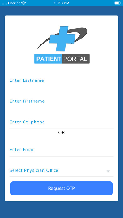 Emulate iPhone app VConnectMD Patient Portal using MyAndroid