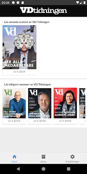 Emulate iPhone app Vd-tidningen using MyAndroid Emulate iPhone app Vd-tidningen using MyAndroid