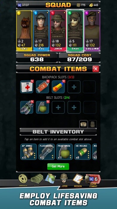 Emulate iPhone app VDV Match 3 RPG: Zombies! using MyAndroid
