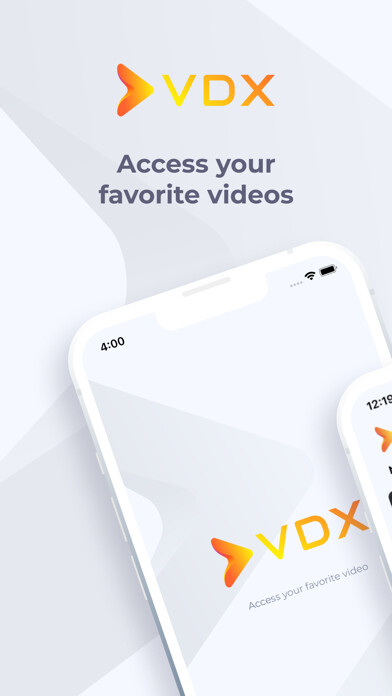 Emulate iPhone app VDX - Video Manager using MyAndroid