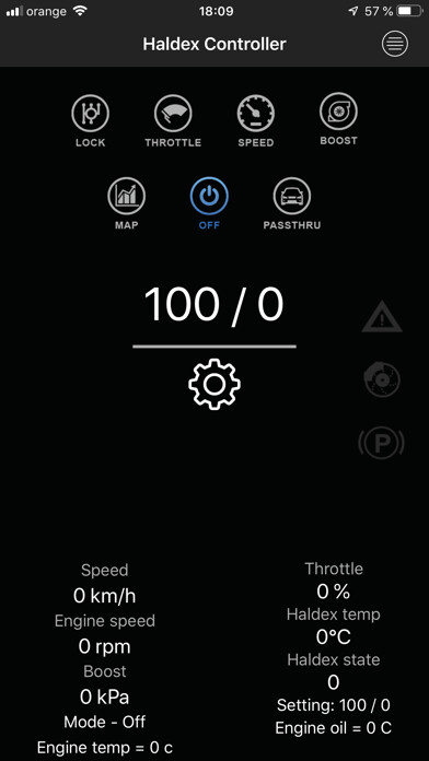 Emulate iPhone app VE AWD Controller using MyAndroid Emulate iPhone app VE AWD Controller using MyAndroid