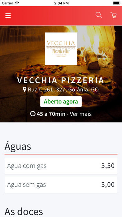 Emulate iPhone app Vecchia Pizzeria using MyAndroid Emulate iPhone app Vecchia Pizzeria using MyAndroid