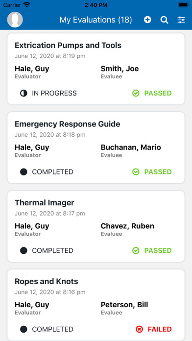 Emulate iPhone app Vector Evaluations+ using MyAndroid