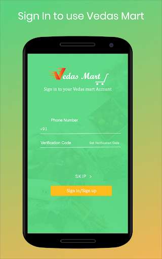 Run android online APK Vedas Mart from MyAndroid or emulate Vedas Mart using MyAndroid