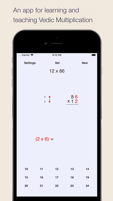Emulate iPhone app Vedic Multiplication using MyAndroid Emulate iPhone app Vedic Multiplication using MyAndroid