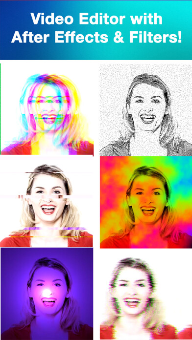 Emulate iPhone app VEdit After Effects & Filters! using MyAndroid