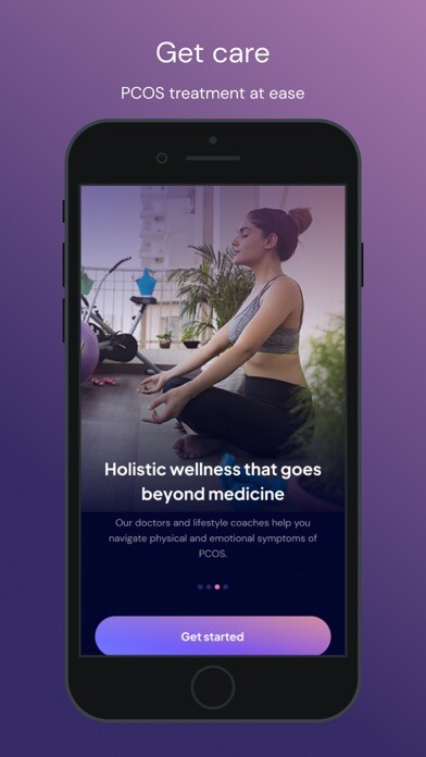 Emulate iPhone app Veera Health PCOS using MyAndroid