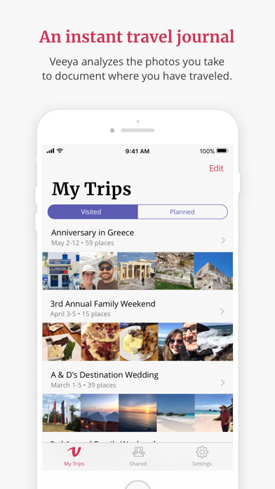 Emulate iPhone app Veeya - Trip Planning+Sharing using MyAndroid Emulate iPhone app Veeya - Trip Planning+Sharing using MyAndroid