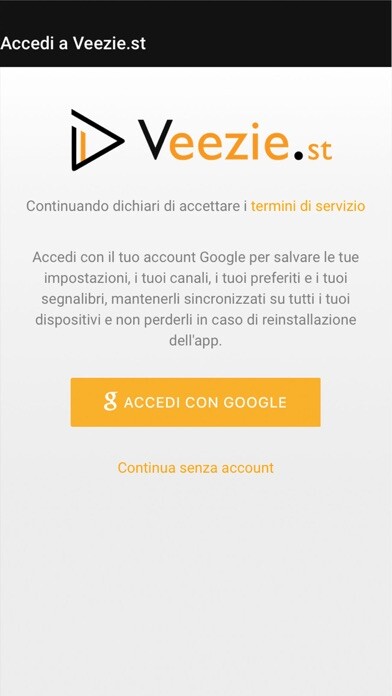 Emulate iPhone app Veezie.st using MyAndroid