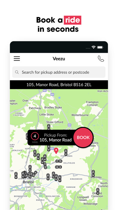 Emulate iPhone app Veezu / V Cars: Book a Ride using MyAndroid Emulate iPhone app Veezu / V Cars: Book a Ride using MyAndroid