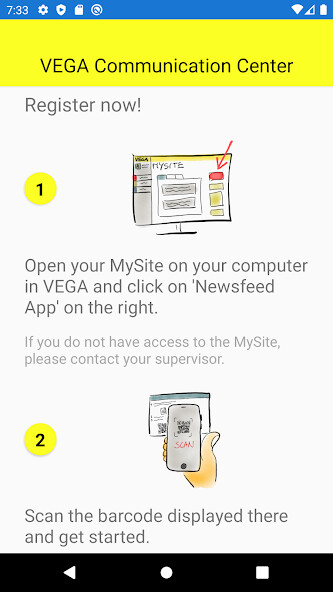 Run android online APK VEGA Communication Center from MyAndroid or emulate VEGA Communication Center using MyAndroid