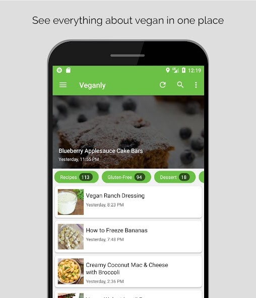 Run android online APK Veganly from MyAndroid or emulate Veganly using MyAndroid