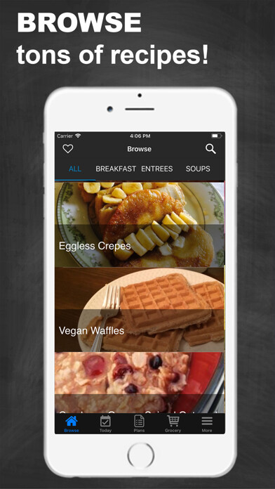 Emulate iPhone app Vegan Recipes: Meals & More using MyAndroid Emulate iPhone app Vegan Recipes: Meals & More using MyAndroid