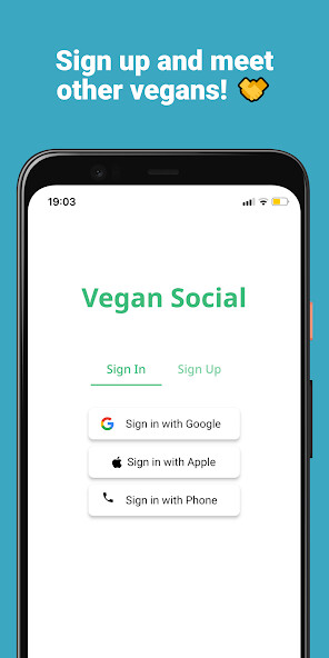 Run android online APK Vegan Social from MyAndroid or emulate Vegan Social using MyAndroid