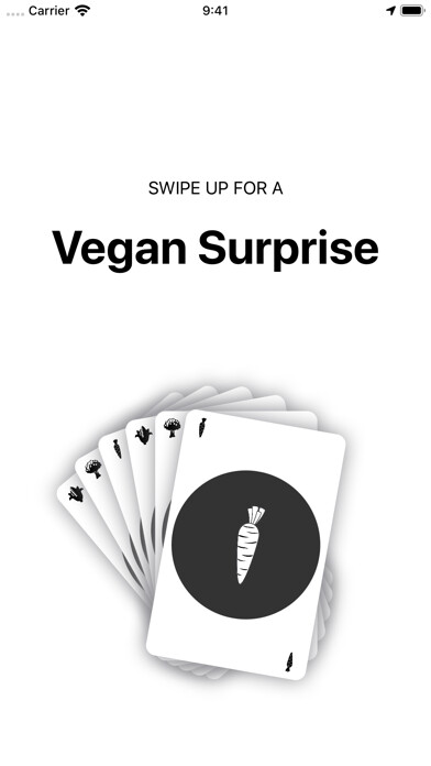 Emulate iPhone app Vegan Surprise using MyAndroid