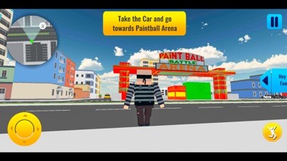 Emulate iPhone app Vegas Paintball Shooting Arena using MyAndroid