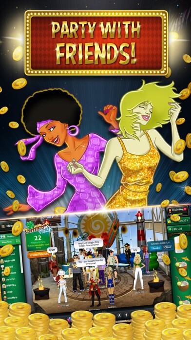 Emulate iPhone app Vegas World Casino using MyAndroid