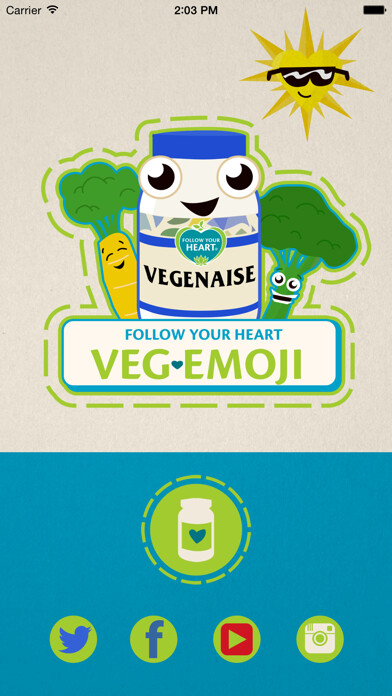 Emulate iPhone app vegEMOJI using MyAndroid