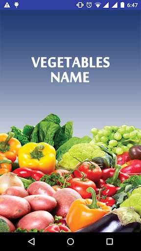 Emulate Android APK Vegetable Name Emulate Android APK Vegetable Name