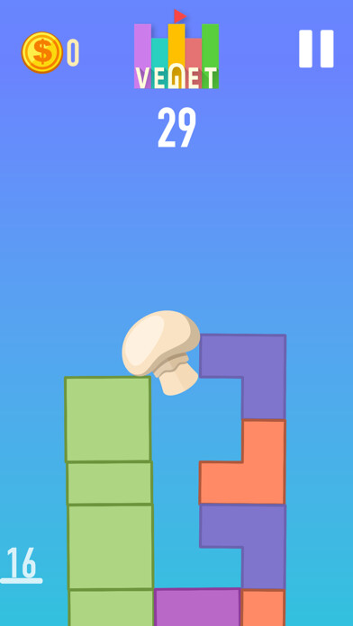 Emulate iPhone app Veget Tower using MyAndroid