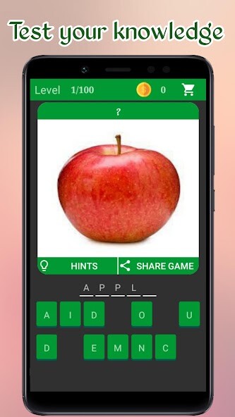Run android online APK Veggies and fruits trivia from MyAndroid or emulate Veggies and fruits trivia using MyAndroid