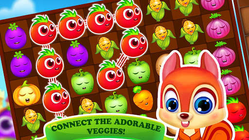 Run android online APK Veggie Splash - Connect Veggies Match-3 Puzzle Fun from MyAndroid or emulate Veggie Splash - Connect Veggies Match-3 Puzzle Fun using MyAndroid