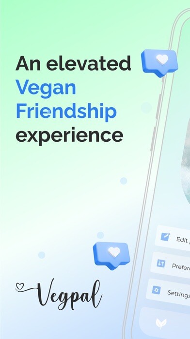 Emulate iPhone app Vegpal- Vegan Friends & Dating using MyAndroid