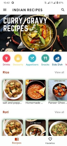 Run android online APK Veg Recipes of India from MyAndroid or emulate Veg Recipes of India using MyAndroid