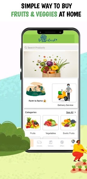 Run android online APK vegtree fresh from MyAndroid or emulate vegtree fresh using MyAndroid