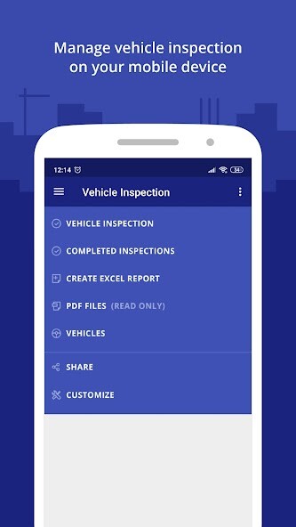 Run android online APK Vehicle Inspection from MyAndroid or emulate Vehicle Inspection using MyAndroid