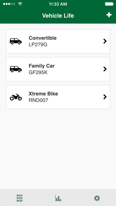 Emulate iPhone app VehicleLife - Vehicle details and Fuel consumption using MyAndroid Emulate iPhone app VehicleLife - Vehicle details and Fuel consumption using MyAndroid