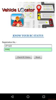 Emulate Android APK Vehicle Number Address Finder