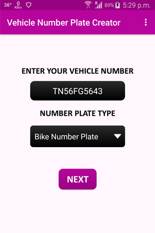 Run android online APK Vehicle Number Plates Creator from MyAndroid or emulate Vehicle Number Plates Creator using MyAndroid