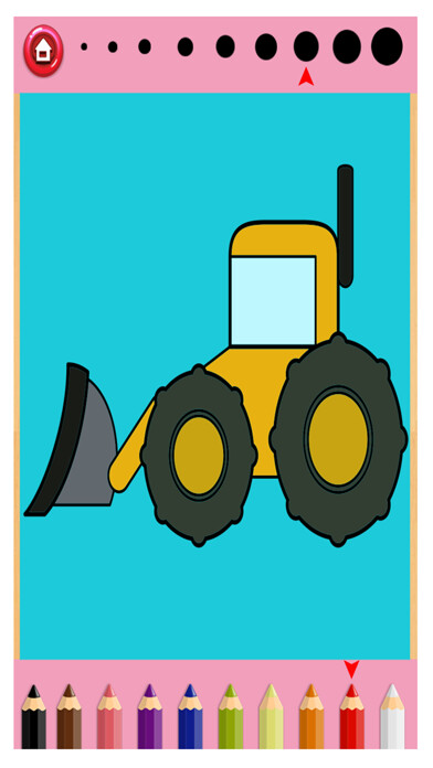 Emulate iPhone app Vehicles Cars Coloring Painting Book Game using MyAndroid Emulate iPhone app Vehicles Cars Coloring Painting Book Game using MyAndroid