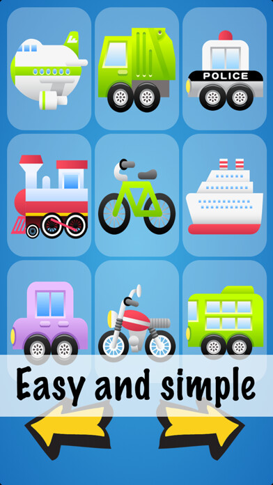 Emulate iPhone app Vehicle Sounds for babies using MyAndroid Emulate iPhone app Vehicle Sounds for babies using MyAndroid