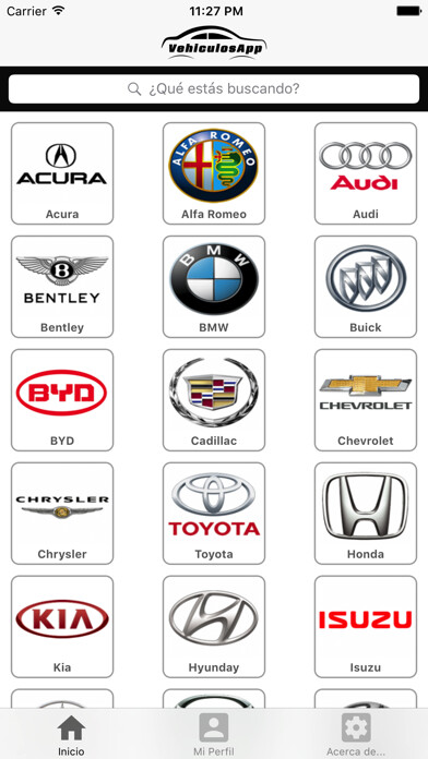Emulate iPhone app Vehiculos App using MyAndroid Emulate iPhone app Vehiculos App using MyAndroid