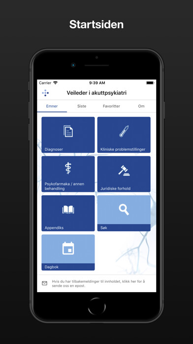 Emulate iPhone app Veileder i akuttpsykiatri using MyAndroid Emulate iPhone app Veileder i akuttpsykiatri using MyAndroid