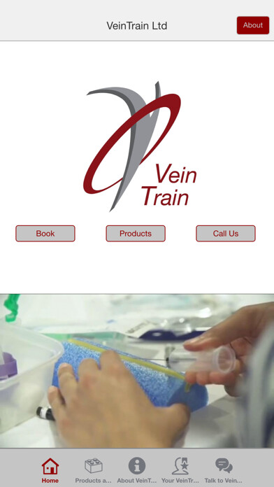 Emulate iPhone app VeinTrain APP using MyAndroid Emulate iPhone app VeinTrain APP using MyAndroid